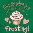 thumbnail image 3 of CafePress - Grandmas Frosting Women's Dar Women's Dark T Shirt - Women's Traditional Fit Dark T-Shirt, 3 of 4