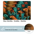 thumbnail image 2 of Platypus Non-Slip Polyester Outdoor Carpet Bath Rug Door Mat - Machine Washable, 2 of 6