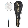 thumbnail image 1 of Yonex MUSCLE POWER 22 Plus Strung Carbon Graphite Badminton Racquet, G4 , 85-92 Gm, 24 Lbs, Colour - Black & Blue, 1 of 2