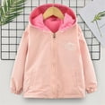thumbnail image 2 of EnJoCho Girls Jacket Middle Large Children Spring Autumn Winter Double Windbreaker Coat Outerwear Wind Resistant Layerable Top Reversible Design, 2 of 9