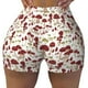 thumbnail image 2 of Fotbe Mushroom Shorts Sin Costuras – Shorts Deportivos de Cintura Alta para Mujer, Elásticos para Gimnasio, Yoga, Running o Ciclismo-Small, 2 of 8