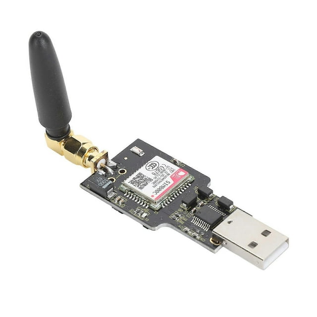 Module GSM GPRS SIM800C Modem de communication sans fil USB avec Bluetooth Téléphone Voix SMS Transmission de données