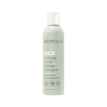 EcoTools Makeup Brush   Sponge Shampoo, Makeup Brush Cleaner, 6 fl.oz./ 177 ml, 1 Count