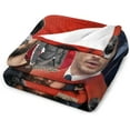 thumbnail image 3 of Jamie Dornan Blanket Throw Blankets Ultra Soft Flannel Lightweight Throws for Couch, Bed, All Seasons Use 30"*40"（76 * 100cm）, 3 of 6