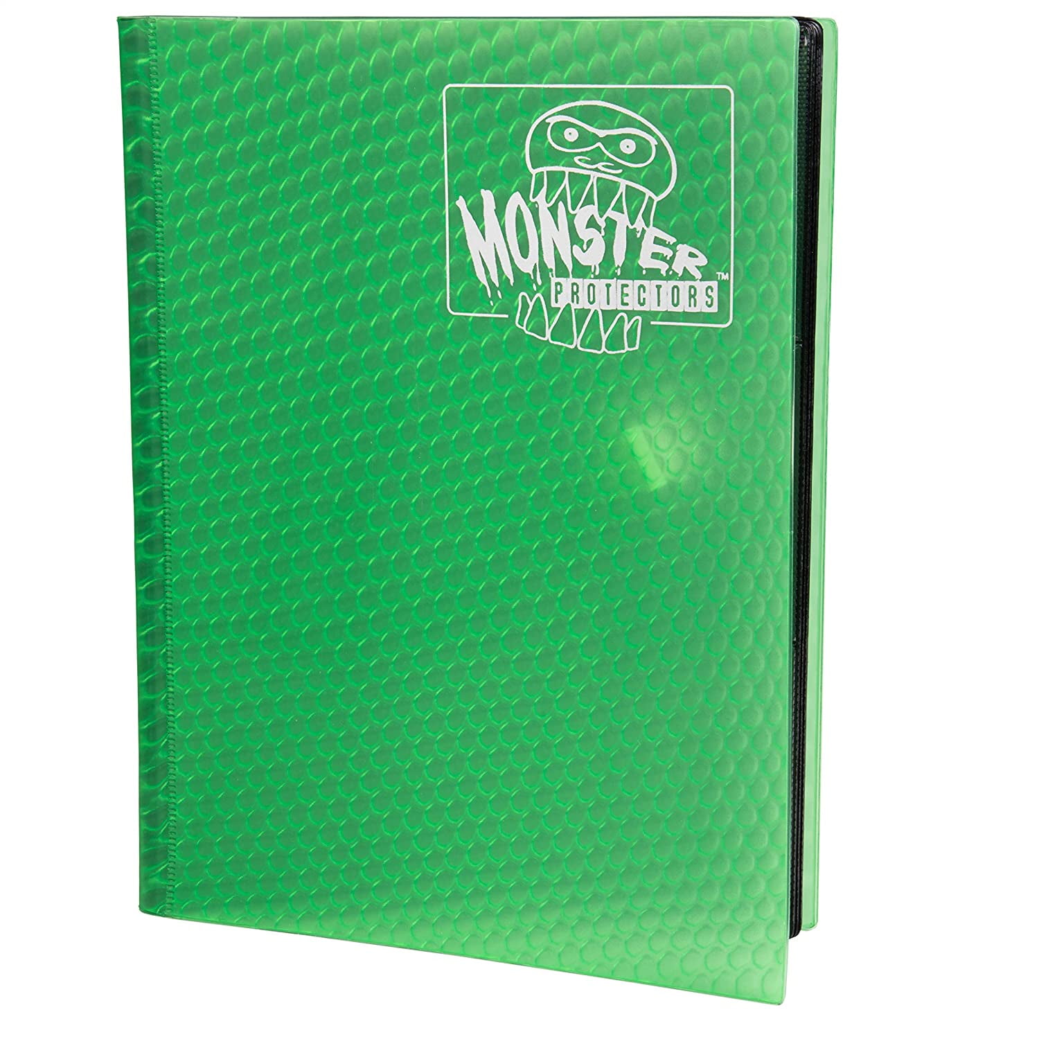 Monster Binder - 9 Pocket Trading-Card Album - Holofoil Green - Holds ...