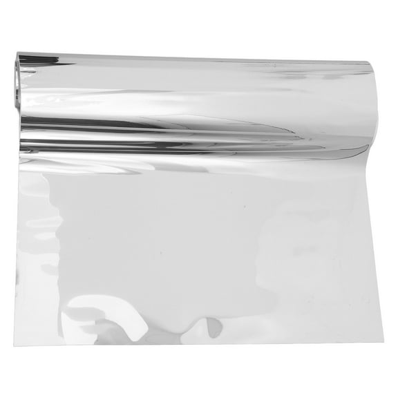 Niceauty 1 Roll of Mirror Peel and Stick Adhesive Mirror Sheet Silver to Clean Bathroom Home