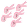 thumbnail image 1 of Party Ribbon Badge,5Pcs Brooch Pin Happy Birthday Ribbon Pin Ribbon Rosette Badge Breakthrough Technology, 1 of 14