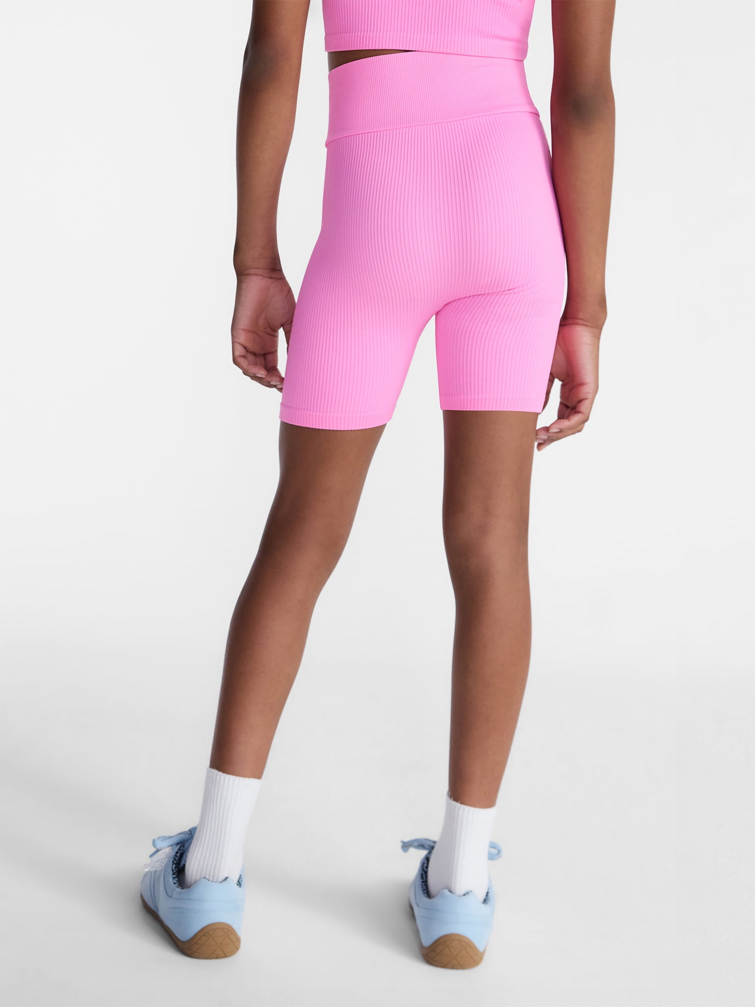 Weekend Academy Girls Seamless Rib Shorts, Sizes 4-18