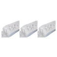 thumbnail image 4 of ZheElen Waterproof Wallpaper Border Transform Walls With 3D Patterns Self Adhesive Kitchen Bathroom Sticker silver gray vine 3Set, 4 of 6