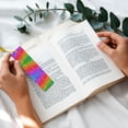 thumbnail image 5 of Kdxio Colorful Glitter Print Metal Tassel Bookmarks,Perfect Gift for Art Lovers and Bookworms Metal Bookmarks for Women, 5 of 8