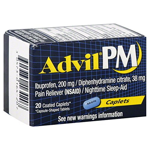 Advil PM 200 mg Coated Caplets - 20 Caplets