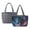 Galaxy Horse, variant on FOR U DESIGNS Sunflower Skull Print Quilted Tote Bag for Women Lightweight Tote Bag with Pockets Two Tone Reversible Shoulder Bag for Travel Work School Gym 2026
