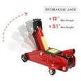 thumbnail image 3 of Gato de Piso Hidráulico de 2 Toneladas para Automóvil con Manija de Rotación 360, Gato de Carro de 2 Toneladas Rojo, 3 of 8