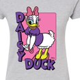 thumbnail image 3 of Disney - Daisy Duck  - Juniors Fitted Graphic T-Shirt, 3 of 5
