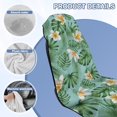 thumbnail image 7 of Kuiaobaty Plumeria Monstera Print Car Seat Cover Towels with Storage Bag Soft Breathable Car Seat Covers for Front Seats Multi-Purpose Sweat Towel, 60 x 33 Inch, 7 of 7
