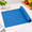 Light Blue-36"L x 24"W, variant on Translucent 36"L x 24"W Silicone Counter & Drying Mat, Heat Resistant Multipurpose Craft Kitchen Mat