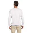 thumbnail image 2 of Gildan G180 Adult Heavy Blend 50/50 Fleece Crew - WHITE - XS, 2 of 2