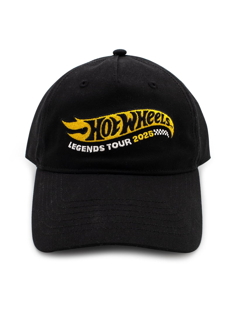 HOT WHEELS LEGENDS TOUR 2025 BASEBALL HAT, BLACK - Walmart.com