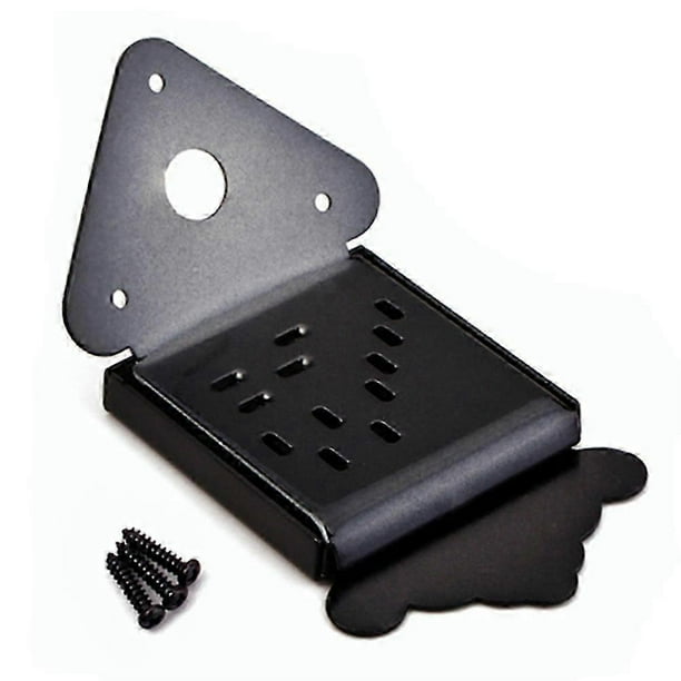 Stringed Instrument Part Mandolin Accessories Durable Mandolin Parts Black 8.4*4.75*0.7cm Improves Tone 1Pack