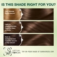 thumbnail image 6 of Garnier Nutrisse Nourishing Hair Color Creme, 051 Medium Ash Brown Cool Tea, 6 of 13