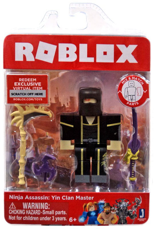 Roblox Ninja Assassin Yin Clan Master Figure Pack Walmart Com