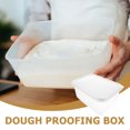 thumbnail image 3 of Raindrops Reusable Dough Proofing Bowl Pizza Dough Proofing Box Transparent PP 1 Set, 3 of 8