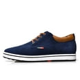 thumbnail image 2 of Men's Invisible Height Increasing Elevator Shoes Adult Leather Lace Up Casual Shoes Dress Shoes(2.09 Inches Taller Insole), 2 of 5