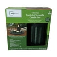 thumbnail image 4 of Mainstays Tabletop Torch & Citronella Candle Set | Outdoor Citronella | 3 Pieces | Up to 15 Hours Burn Time, 4 of 7