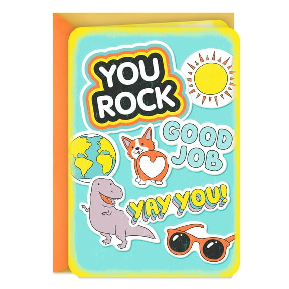 Hallmark Just Because Congratulations Card (You Rule at School)