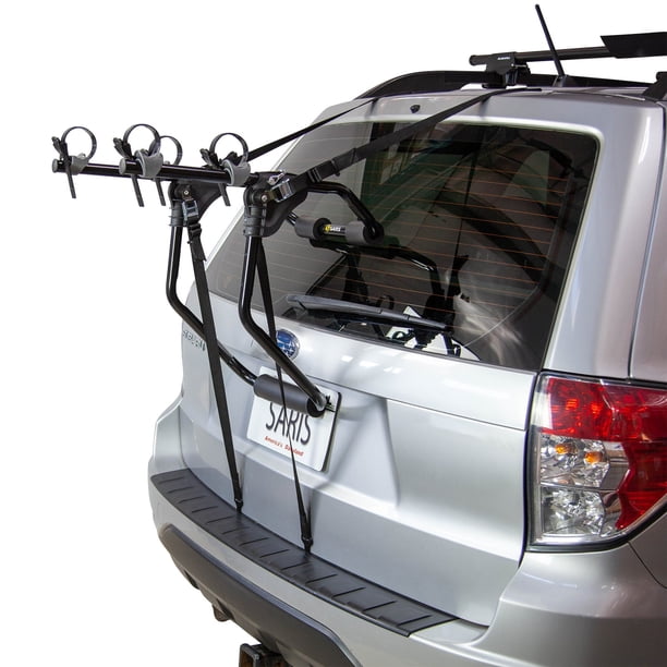 Saris Guardian Trunk Bike Rack Mount, 8 in, Bike Cargo Rack for Cars, 2 ...