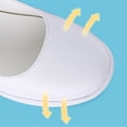 thumbnail image 4 of Zapatos para Planos Versátiles Damas Resbalando Lolita Enfermería Trabajan Mujer Cuero Sin Deslizamiento Transpirable Ligero Blanco, 4 of 9