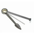thumbnail image 4 of 3-in-1 Pipe Cleaning Tool Kit: Reamer, Tamper & Cleaner - Portable Lightweight 8.2cm Silver Multi-Tool with Premium Leather Storage Pouch for Easy Carrying & Maintenance, 4 of 5