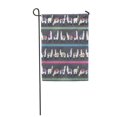 thumbnail image 1 of JSDART Colorful Alpaca Lama Striped Pattern Abstract America American Garden Flag Decorative Flag House Banner 28x40 inch, 1 of 1