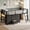 Black, variant on FIRSCOOK Twin Metal Low Loft Bed with 9 Storage Drawers, Side Shelves, Storage Bag and LED Lights for Small Spaces, Black