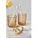 thumbnail image 5 of Juego de accesorios de baño LaMarriti Brown, 5 piezas, vidrio transparente, 5 of 7