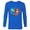 Navy, variant on Disney & Pixar’s Inside Out 2 Joy Anxiety Bursts of Emotion- Long Sleeve T-Shirt for Men - Customized-Black