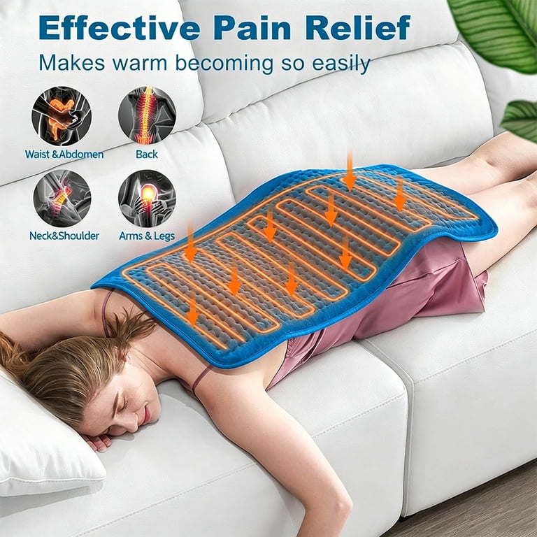 COWIN Heating Pad for Shoulder and Neck, 33" x 17" photo 7