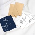 thumbnail image 3 of Sinkoo 20 Pack Thank You Cards Bulk with Kraft Envelopes & Stickers, 3.5x5 Inches, Minimalist Design, Perfect for Business, Weddings, Baby & Bridal Showers, Graduations & Funerals, 3 of 7
