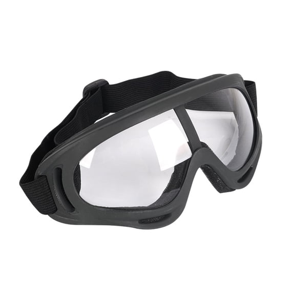Safety Goggles Protective Eyewear for Construction Laboratory Clear Lens Goggles with Adjustable Headband Scratchproof