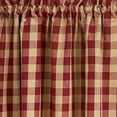 thumbnail image 3 of Park Designs Red York Window Tiers 24x72, 3 of 6