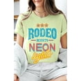 thumbnail image 4 of Rodeo Nights Neon Lights Graphic T Shirts, 4 of 10