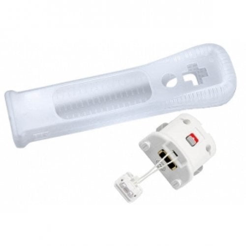 Wii motion plus adapter sales with silicone sleeve