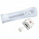 White Motion Plus Adapter + Silicone Sleeve for Nintendo Wii - image 2 of 5