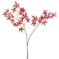 thumbnail image 1 of Artificial Maple Leaves Fake Fall Bundles Faux Wedding Home Kitchen Office DIY Hotel Table Decoration, 1 of 5