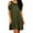 Green Womens Cocktail Casual Dress Above Knee, variant on SMihono Women's Summer Cocktail Casual Dress Above Knee Solid Sundress Crew Neck Babydoll Pleated Swing Loose Fit Smocked Pastel Trendy Plus Size Off Shoulder Short Sleeve Prom Dress Black 12