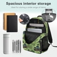 thumbnail image 5 of Uorisanigo 17 Inch Green Tractor School Backpack for Kids Children 8-12 Year Kindergarten Preschool Elementary School Bag Casual Daypack Travel Rucksack Multifunctional Lightweight, 5 of 7
