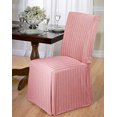 thumbnail image 2 of Madison Industries HER-DRC-RD Housse de Chaise de Salle à Manger à Chevrons&44; Rouge, 2 of 4