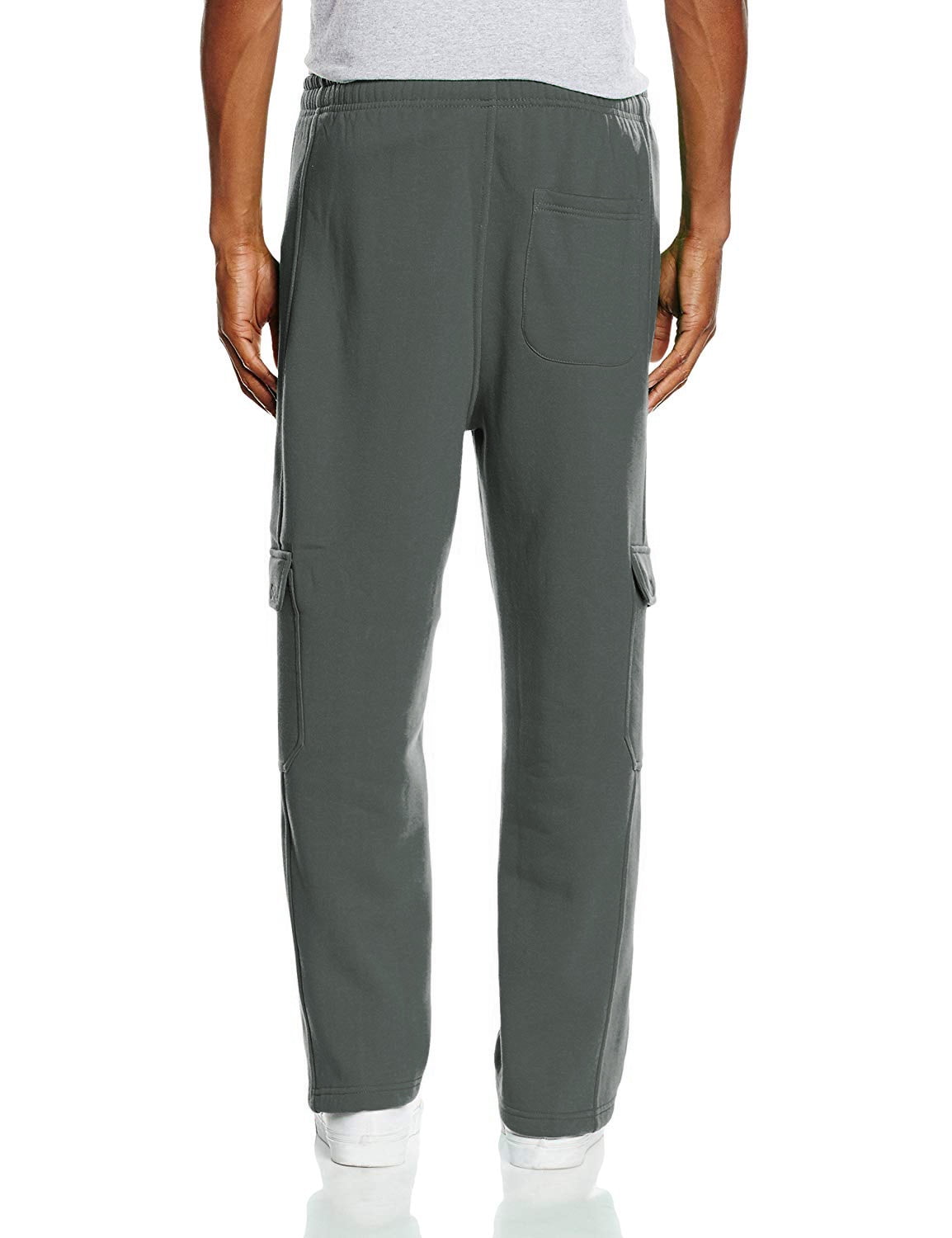 mens heavy cargo sweatpants