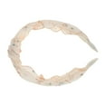 thumbnail image 3 of Unique Bargains 1 Pc Cute Chinese Style Printed Knotted Headband Headbands for Women Beige, 3 of 5