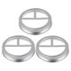thumbnail image 1 of 3Pcs Mason Jar Toothbrush Holder Lid Stainless Steel Wide Mouth Jar Lid, 1 of 4
